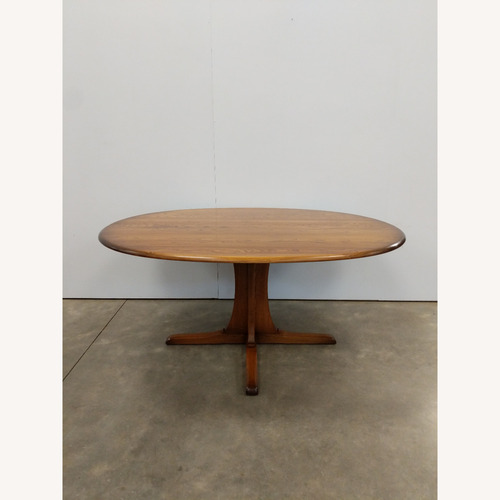 Used Vintage Southwold Pedestal Dining Table by Ercol for sale on AptDeco