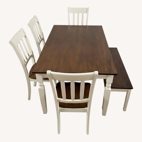 Used Dark Brown Wood Dining Sets for sale on AptDeco