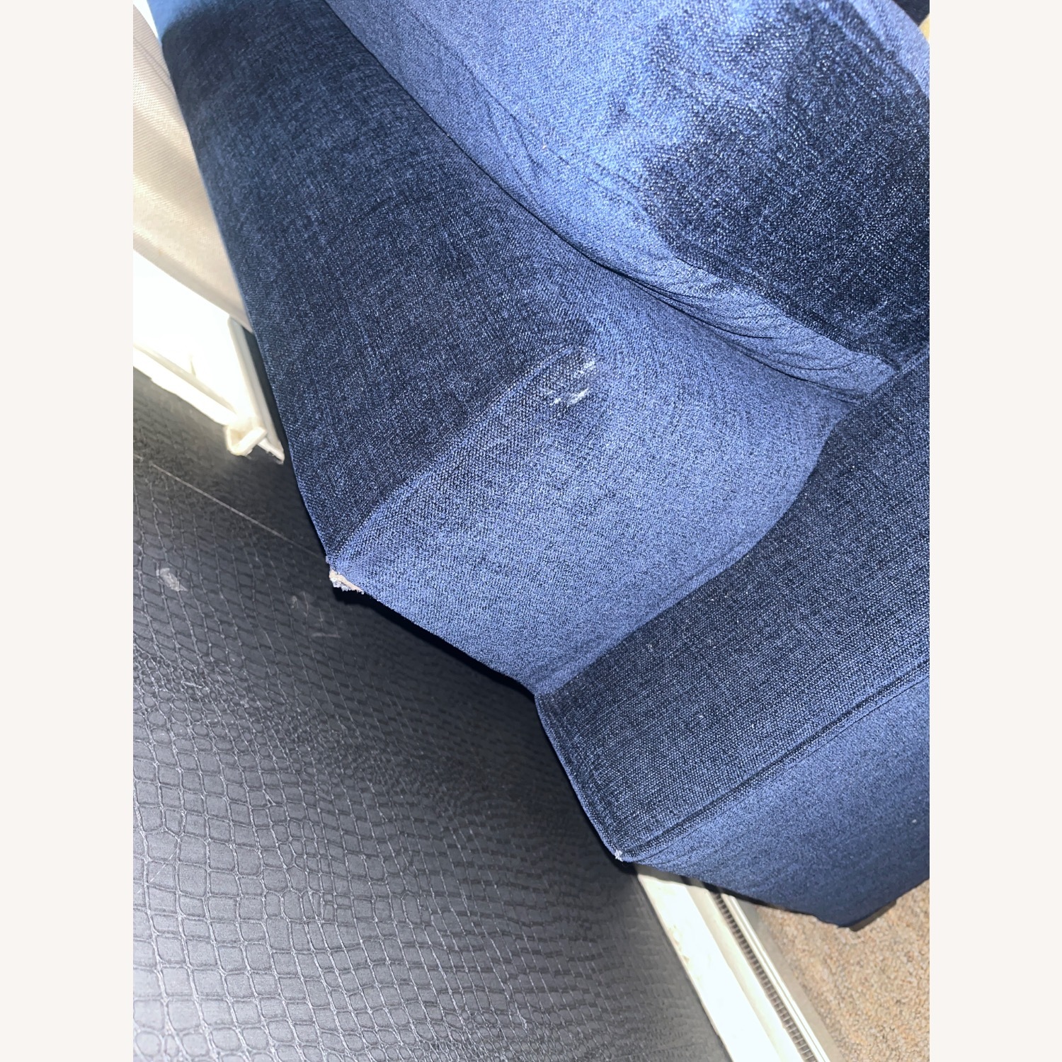 Hamilton Beach Brands Blue Fabric Sleeper Sofa - image-4