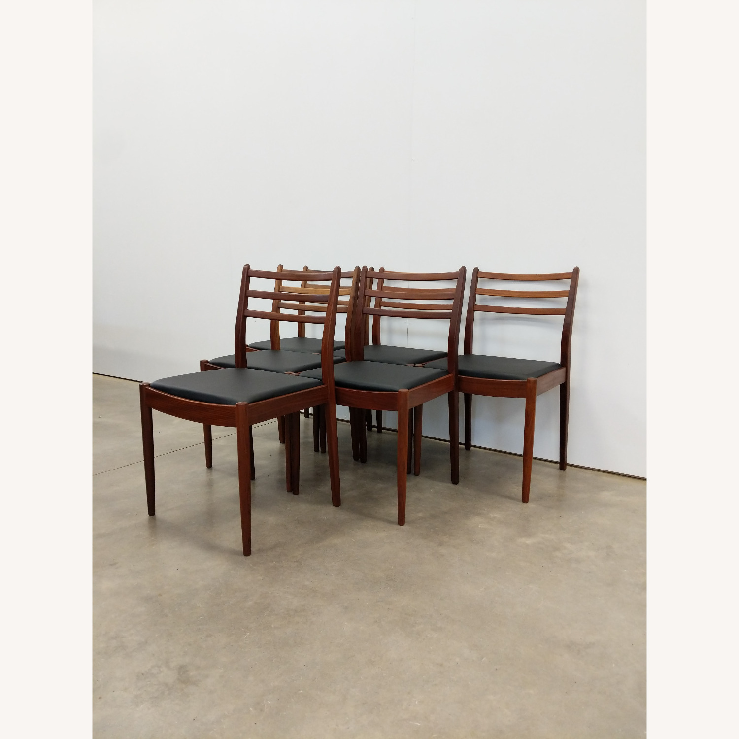 6 Vintage Mid Century Modern G Plan Dining Chairs - image-6