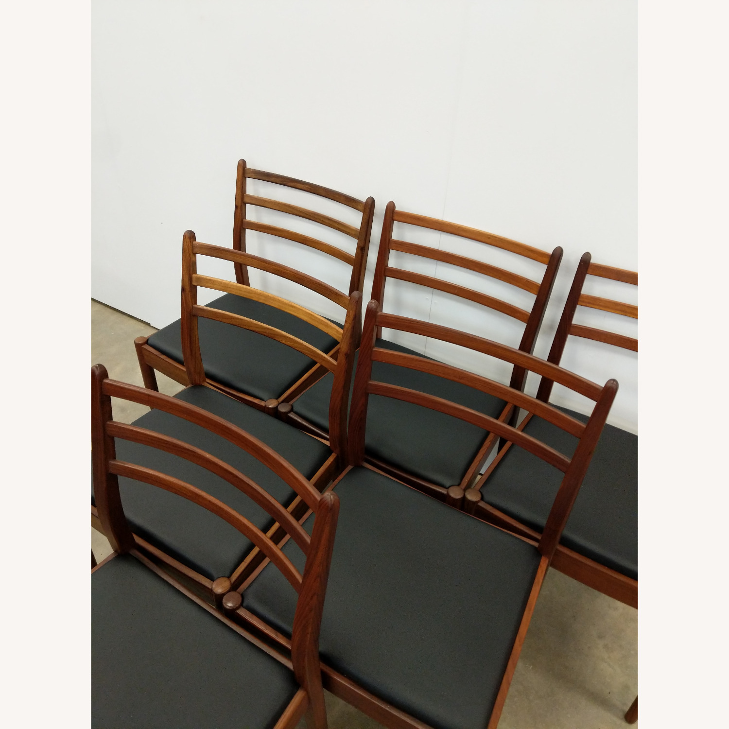 6 Vintage Mid Century Modern G Plan Dining Chairs - image-8