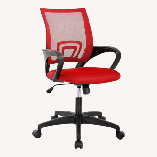 Used Desk Chair with Lumbar Support Arms for sale on AptDeco