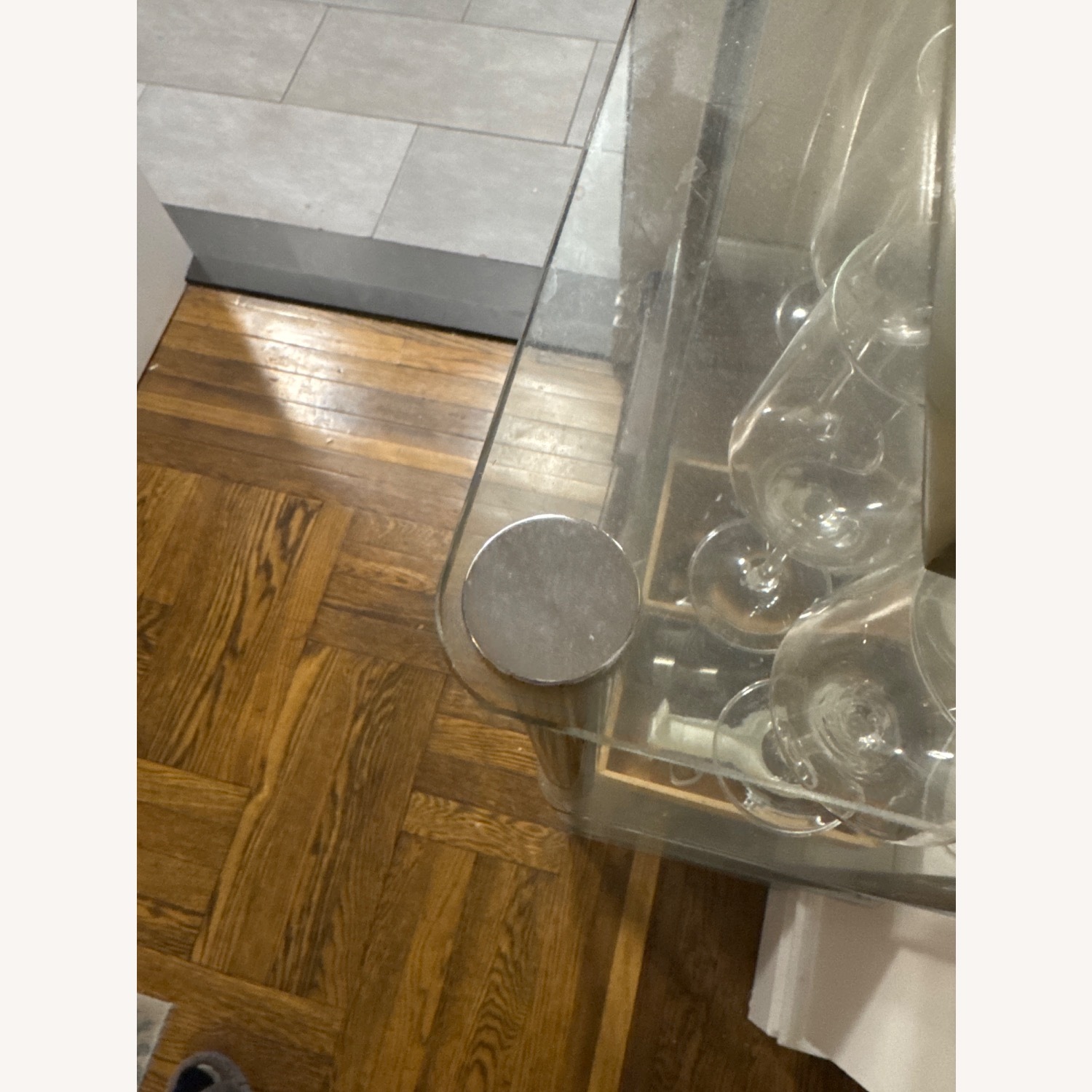 Bed Bath & Beyond Silver Bookcase - image-4