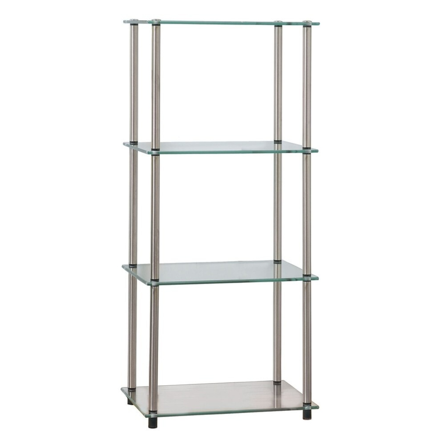 Bed Bath & Beyond Silver Bookcase - image-5