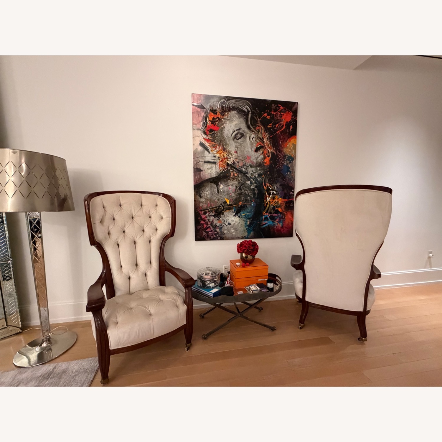 Vintage/Antique Finds Natural Wood Armchair - image-4