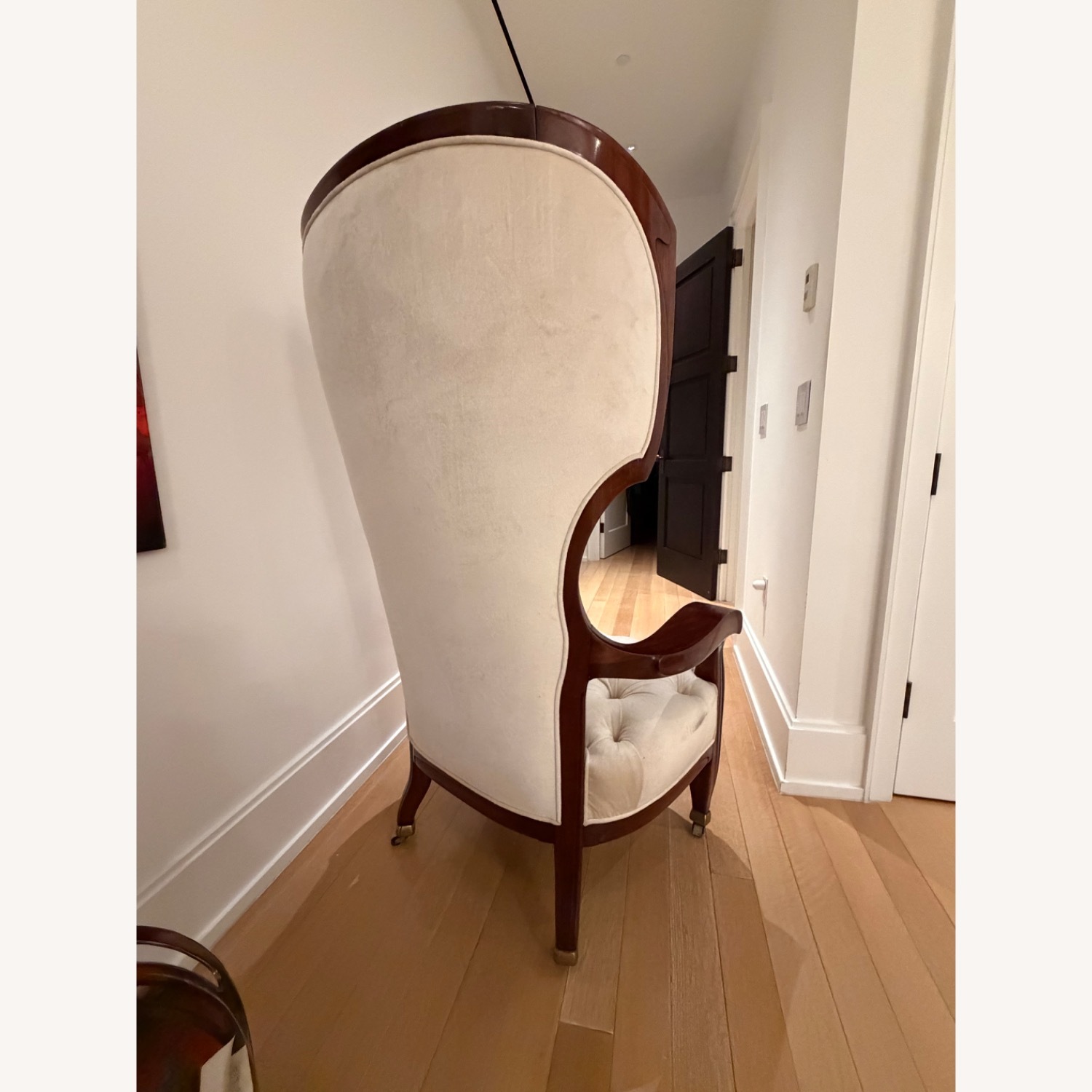 Vintage/Antique Finds Natural Wood Armchair - image-3