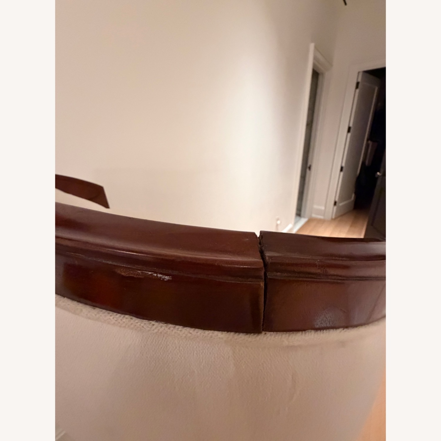 Vintage/Antique Finds Natural Wood Armchair - image-10