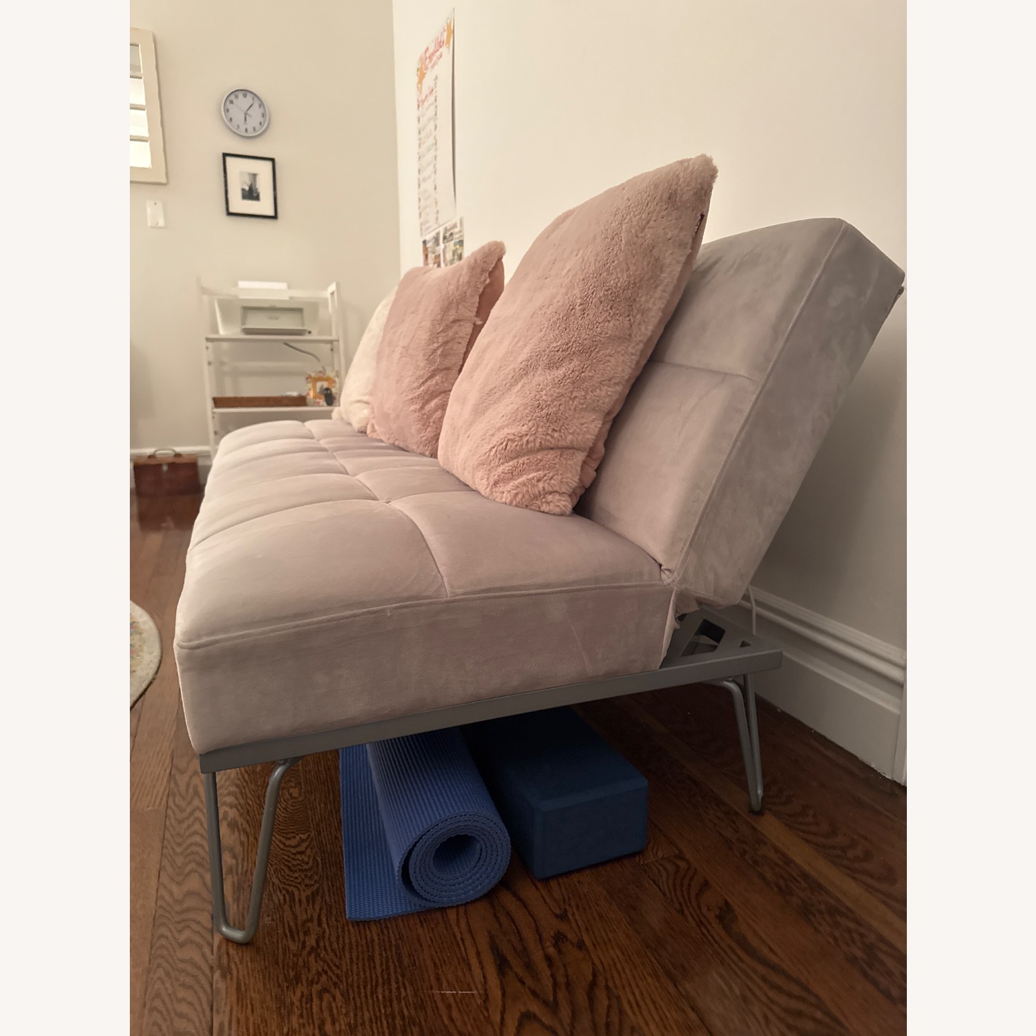 Silver Futon - image-3