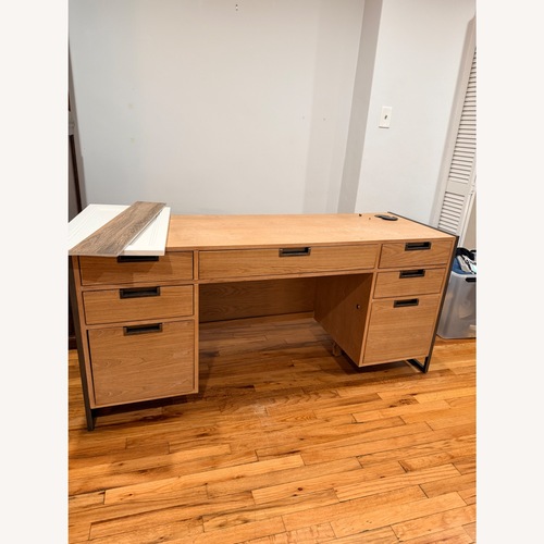 Used Natural Wood Desk for sale on AptDeco
