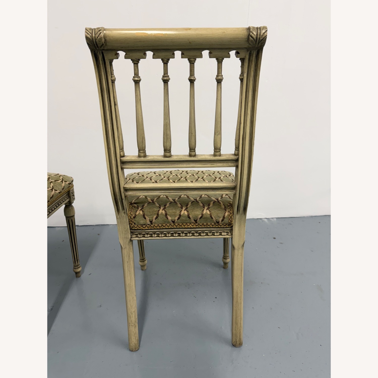 Light Gray Wood Side Chairs - image-8