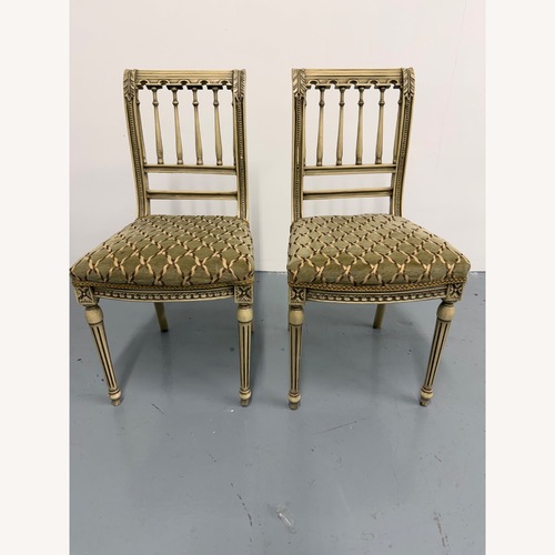 Used Light Gray Wood Side Chairs for sale on AptDeco