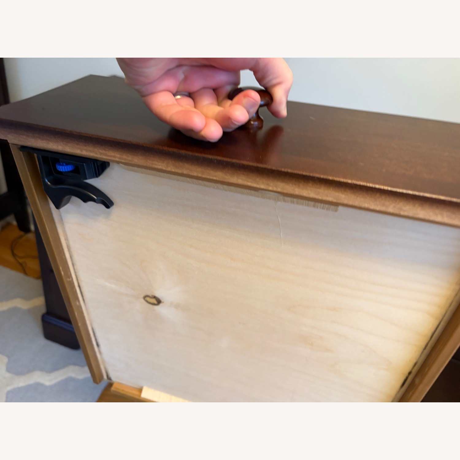 Stanley Furniture Young America Dark Brown Wood Dresser - image-5