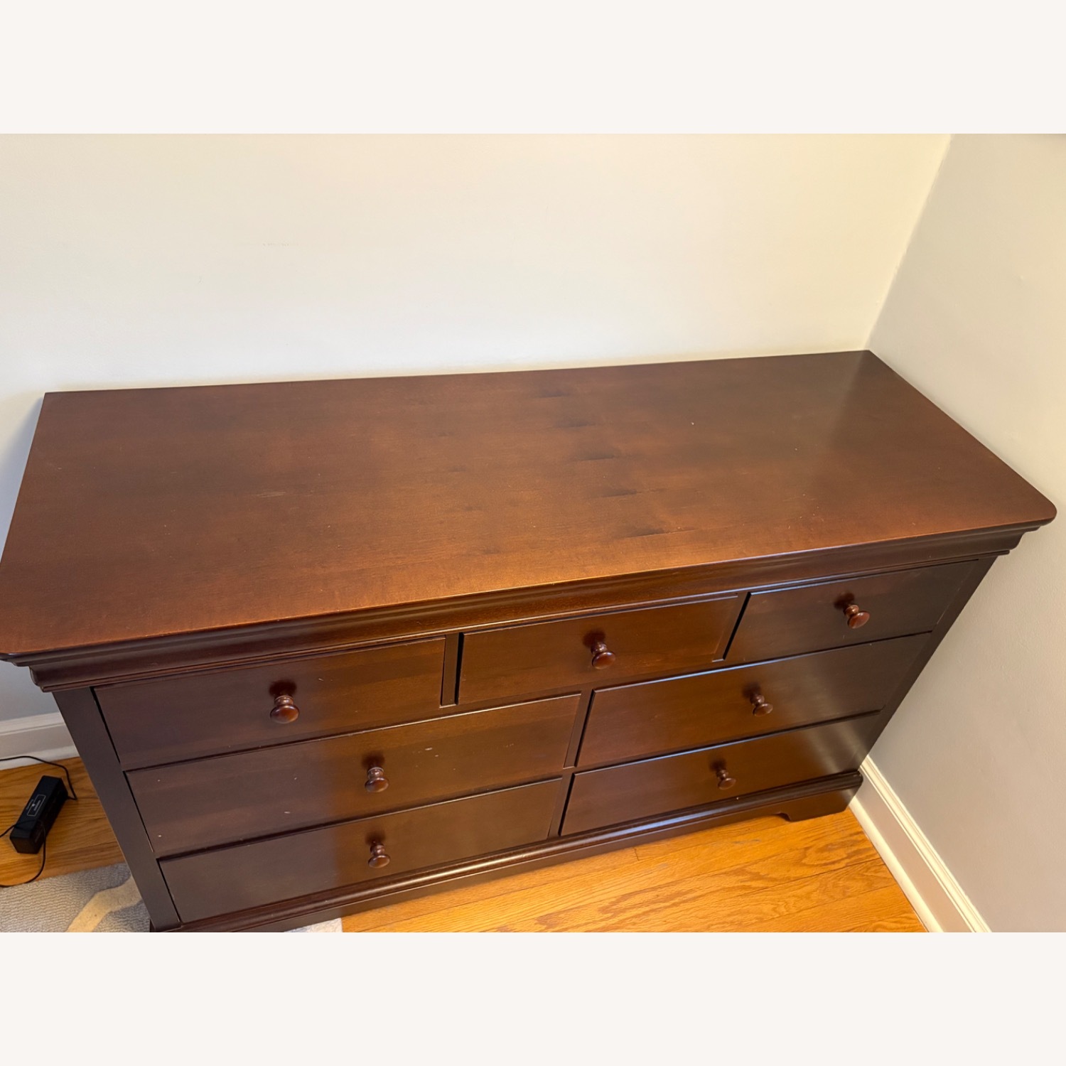 Stanley Furniture Young America Dark Brown Wood Dresser - image-2