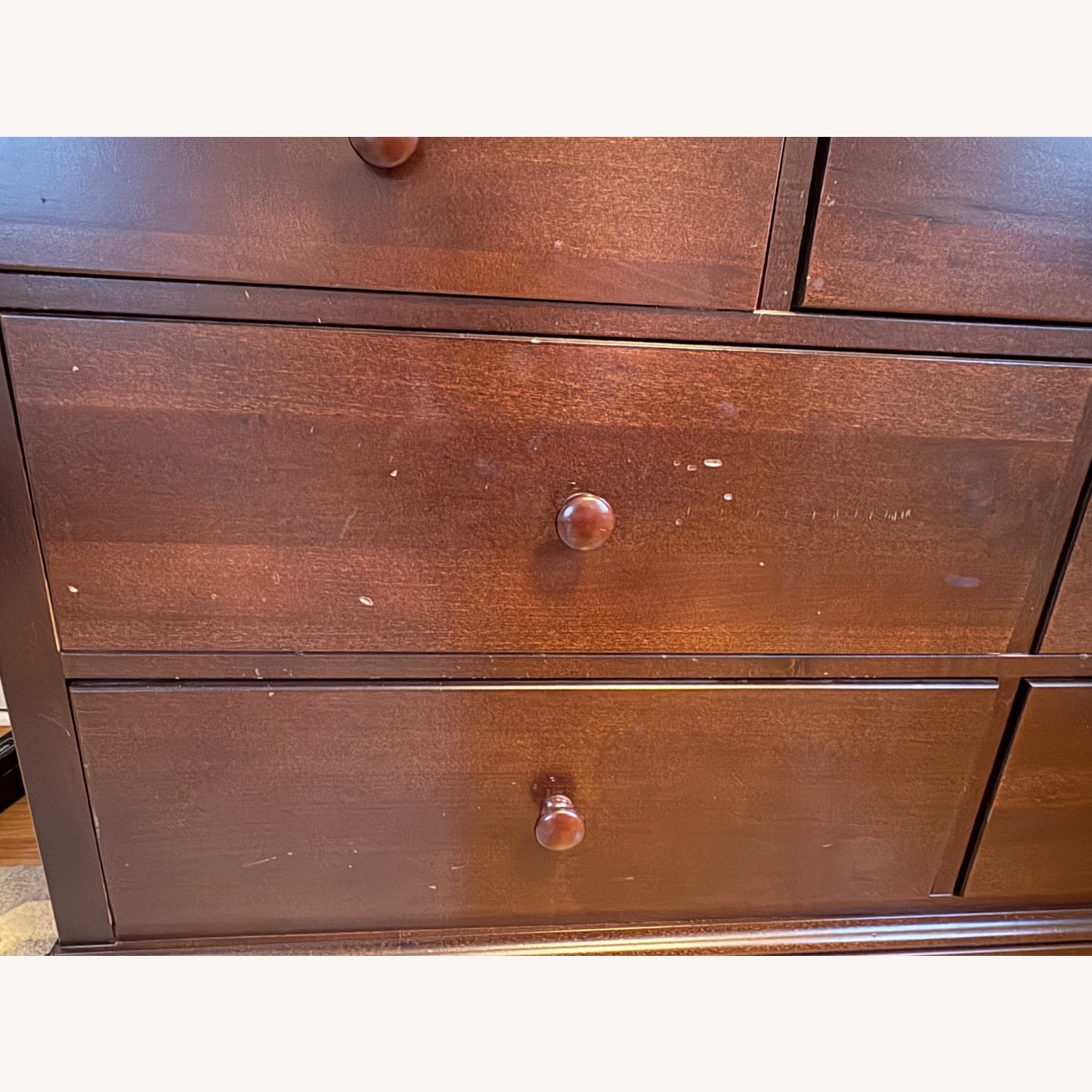 Stanley Furniture Young America Dark Brown Wood Dresser - image-4