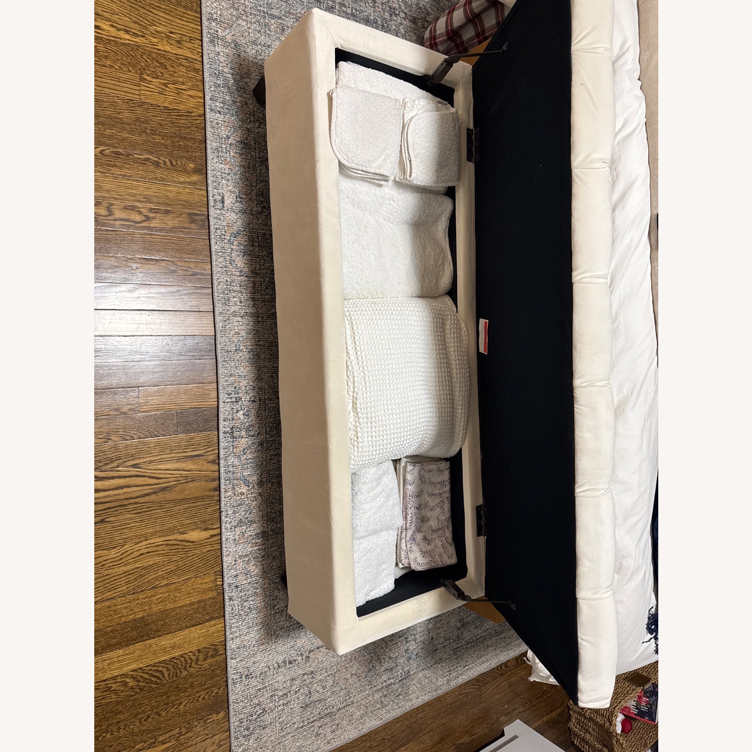 Bed Bath & Beyond Natural Fabric Chest - image-3