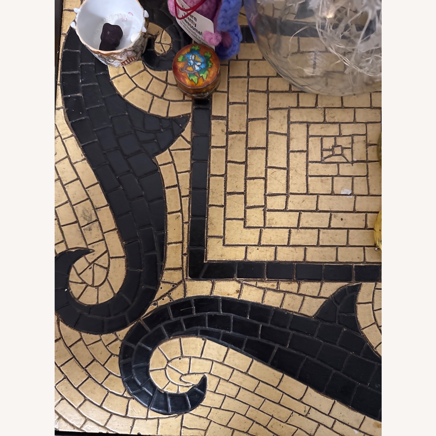 Vintage/Antique Finds Black Metal Side Tables - image-4