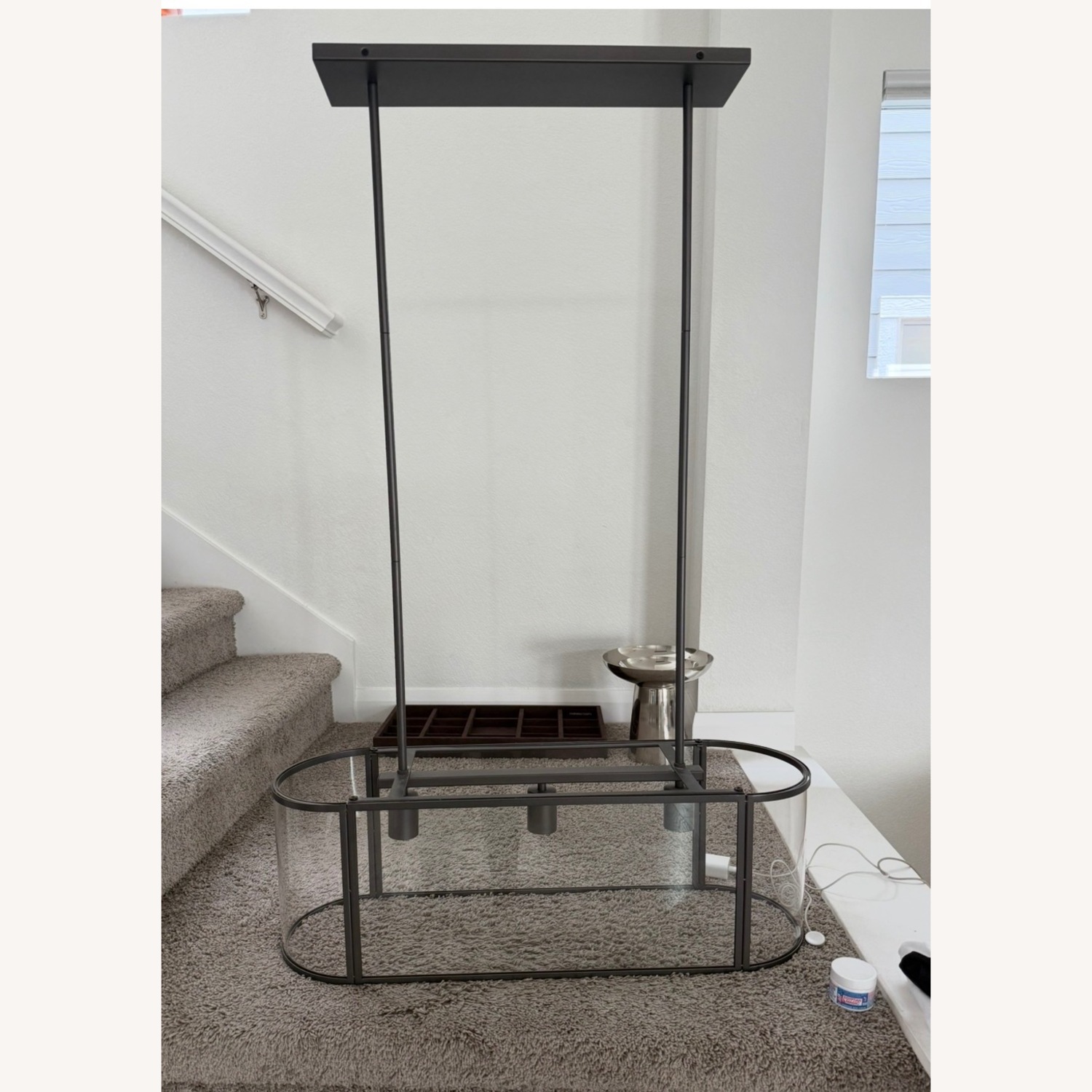 West Elm Trough Pendant Chandelier Lighting  - image-3