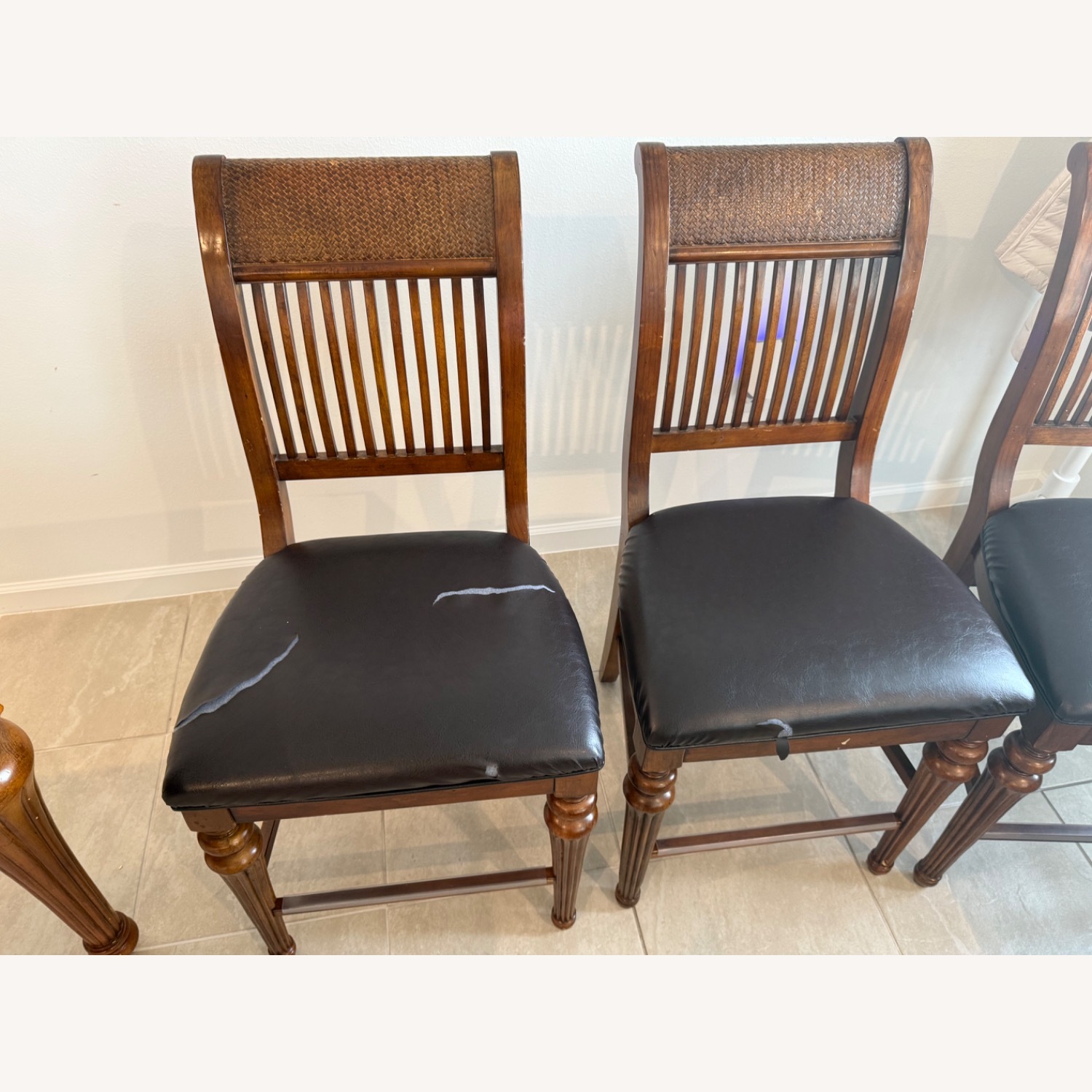 Light Brown Dining Table - image-3