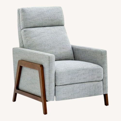 Used AllModern Bosse Light Gray Recliner for sale on AptDeco