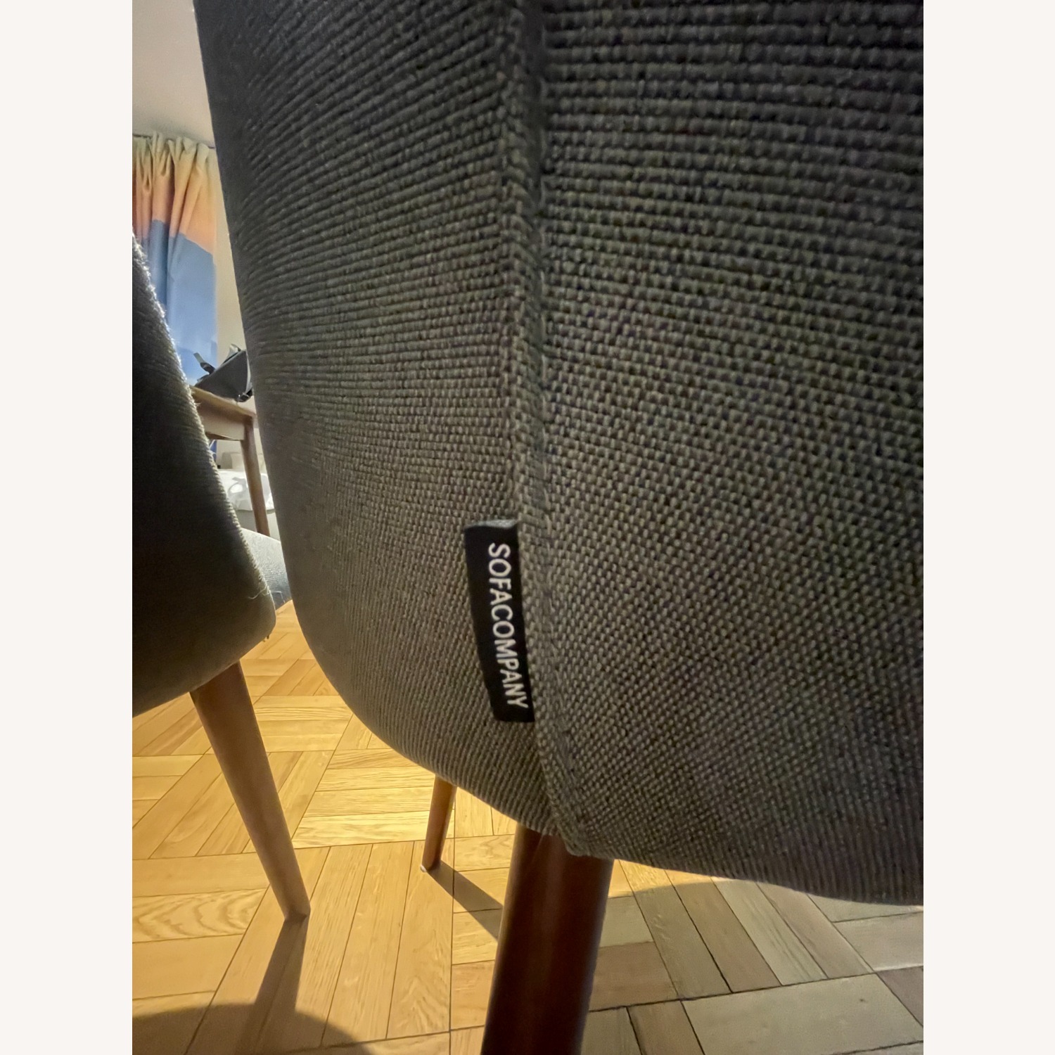 Dark Gray Dining Chairs - image-4