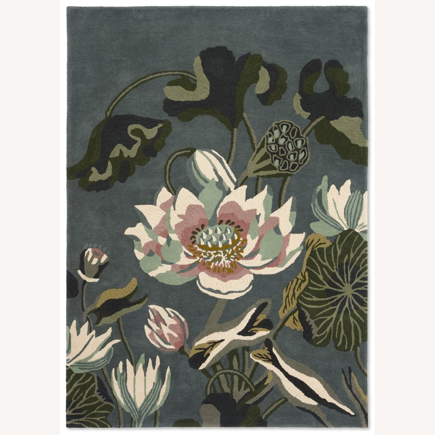 Wedgwood Waterlily Area Rug - image-4