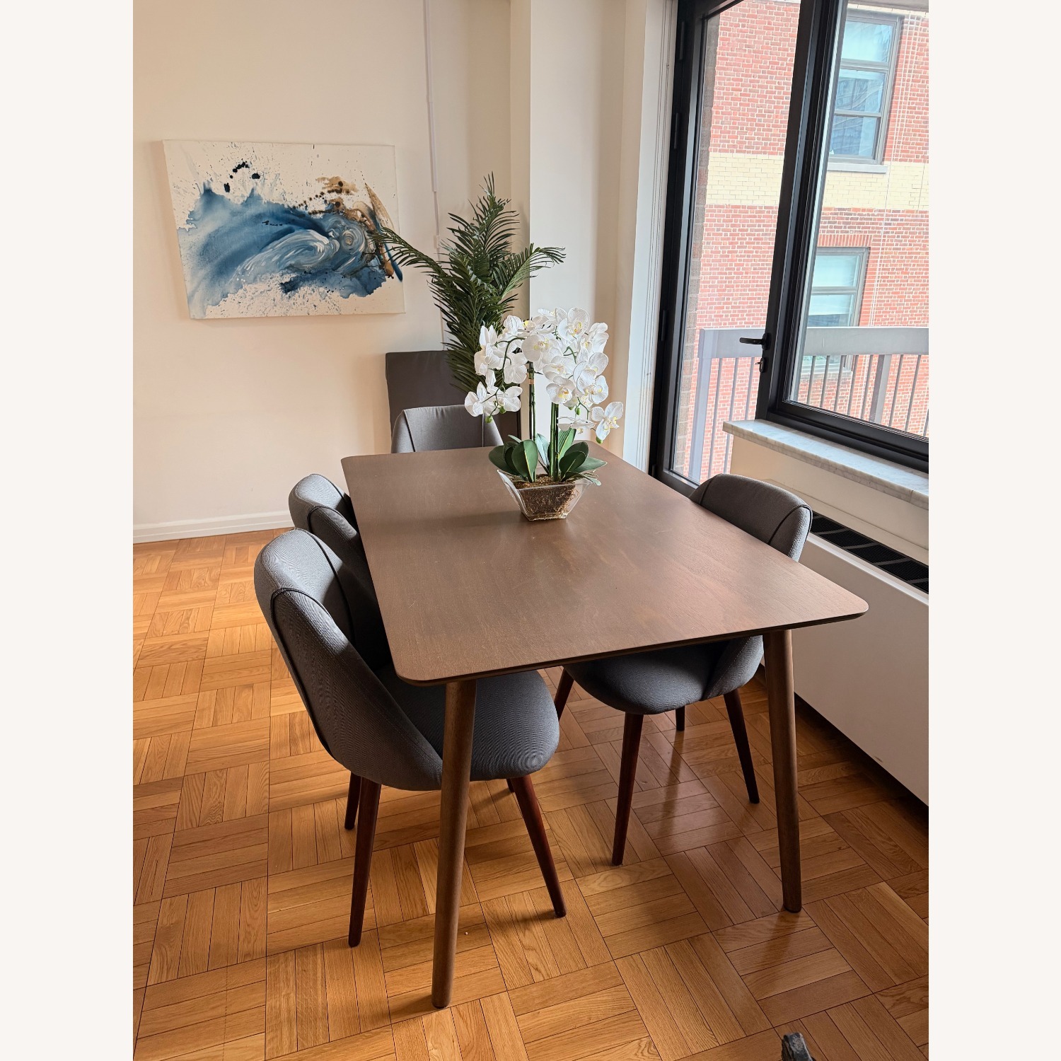 Niobrara Solid Wood Base Dining Table - image-5