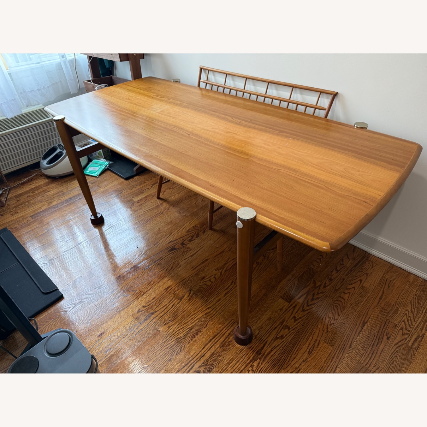 Anthropologie Large Wooden Dining Table - image-2