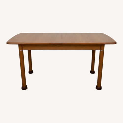 Used Anthropologie Large Wooden Dining Table for sale on AptDeco