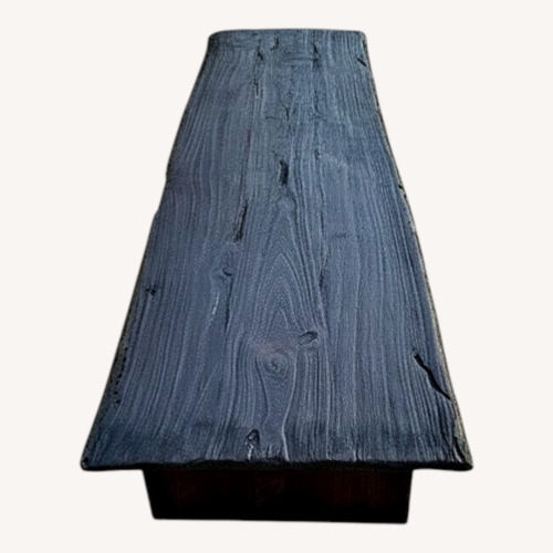 Used Black Unique Farmhouse Coffee Table for sale on AptDeco