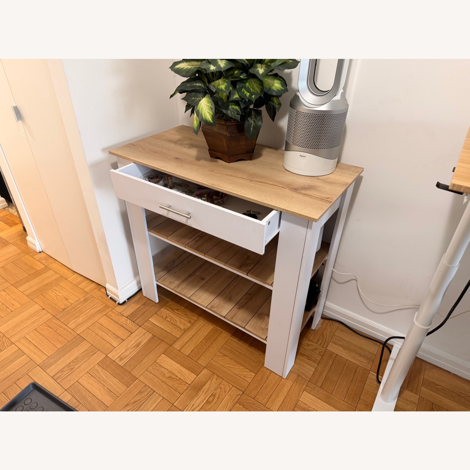 Natural Wood Kitchen Island - image-3