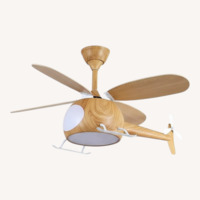 Natural Wood Ceiling Lamp