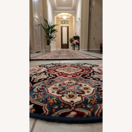 Used Elegant Patterned Rug Set for sale on AptDeco