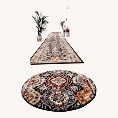 Used Elegant Patterned Rug Set for sale on AptDeco