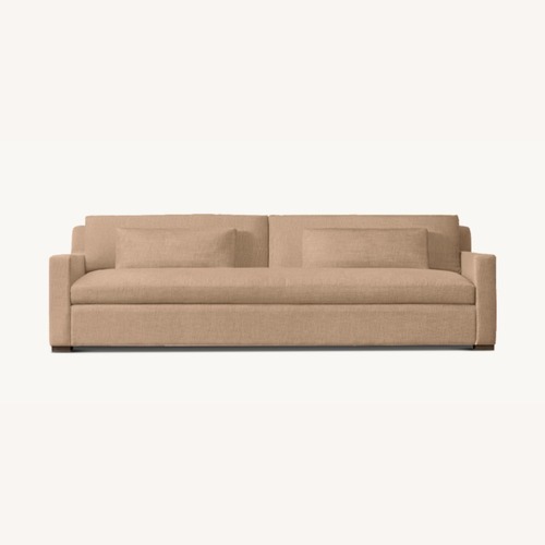 Used Restoration Hardware Belgian Track Arm Bench-Cushion Sofa for sale on AptDeco