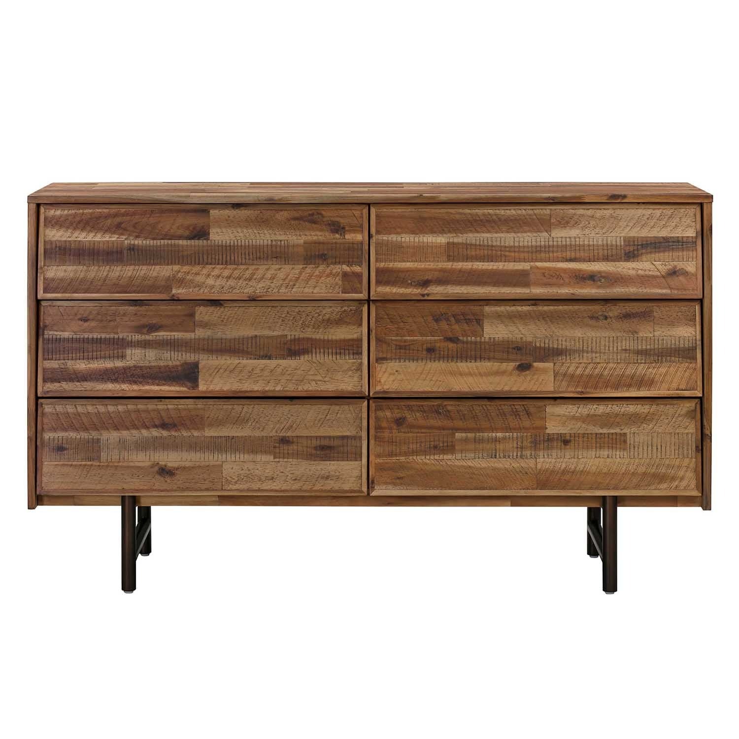TOV Furniture Dark Brown Wood Dresser - image-1