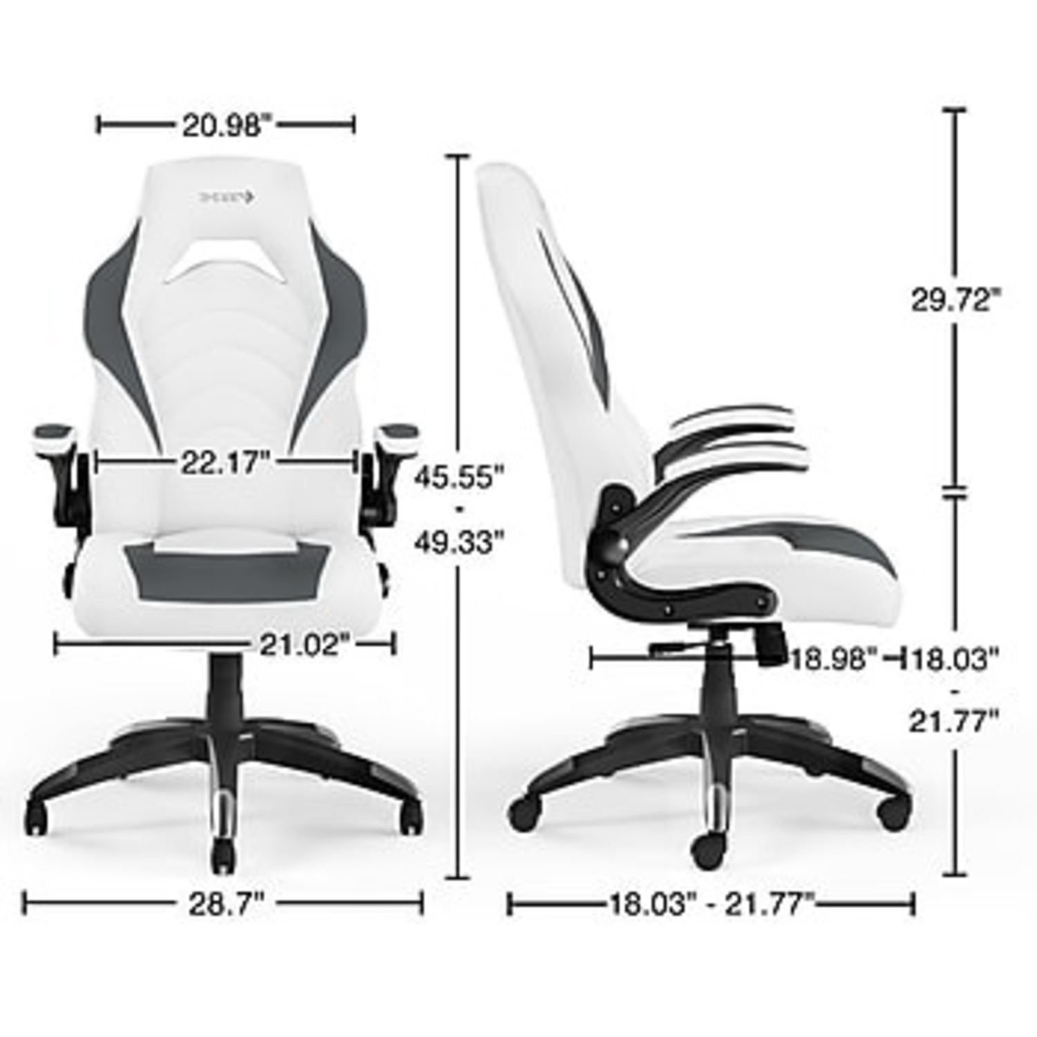 Staples Vortex White Office Chair - image-6