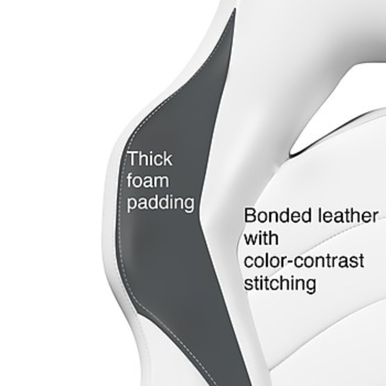 Staples Vortex White Office Chair - image-7