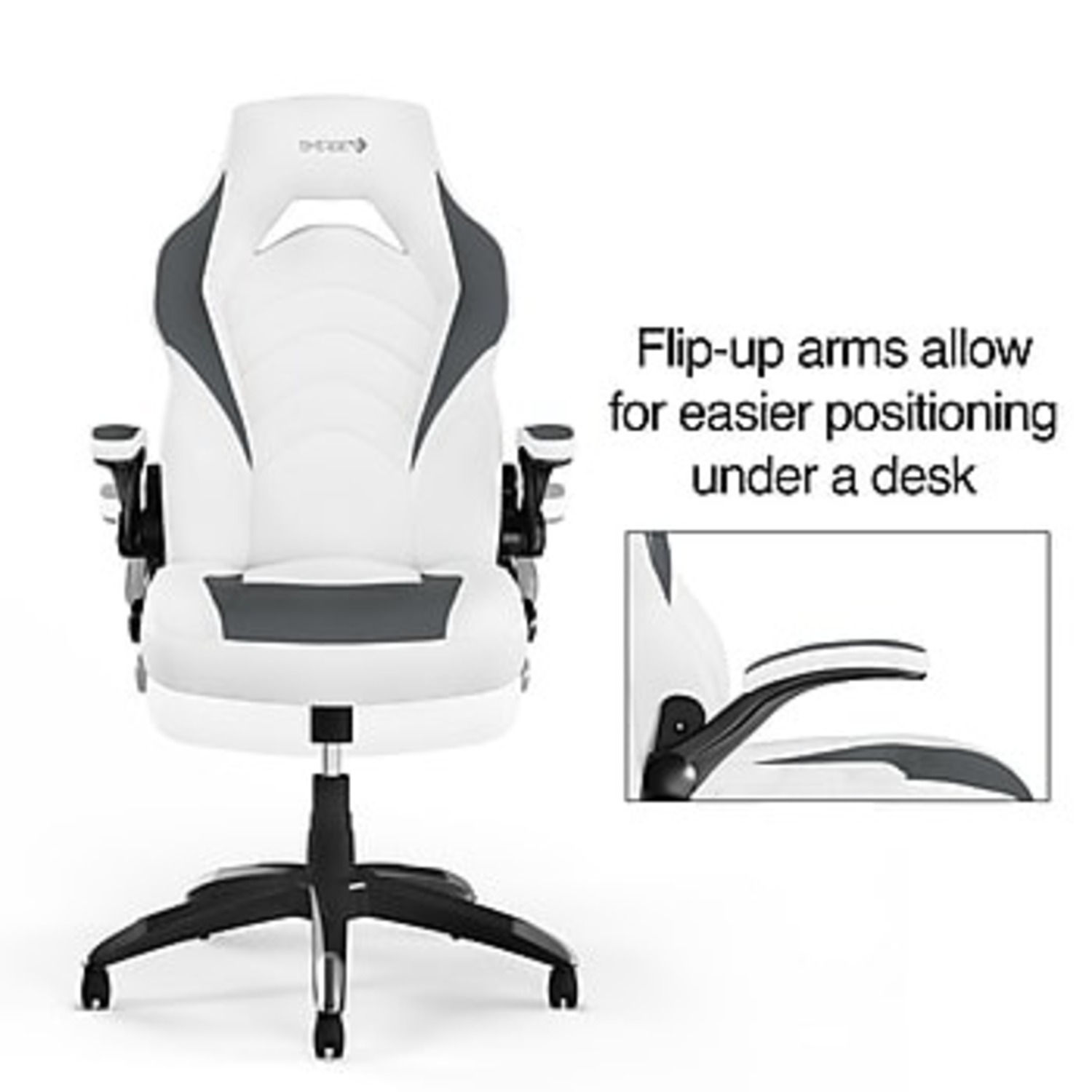 Staples Vortex White Office Chair - image-4