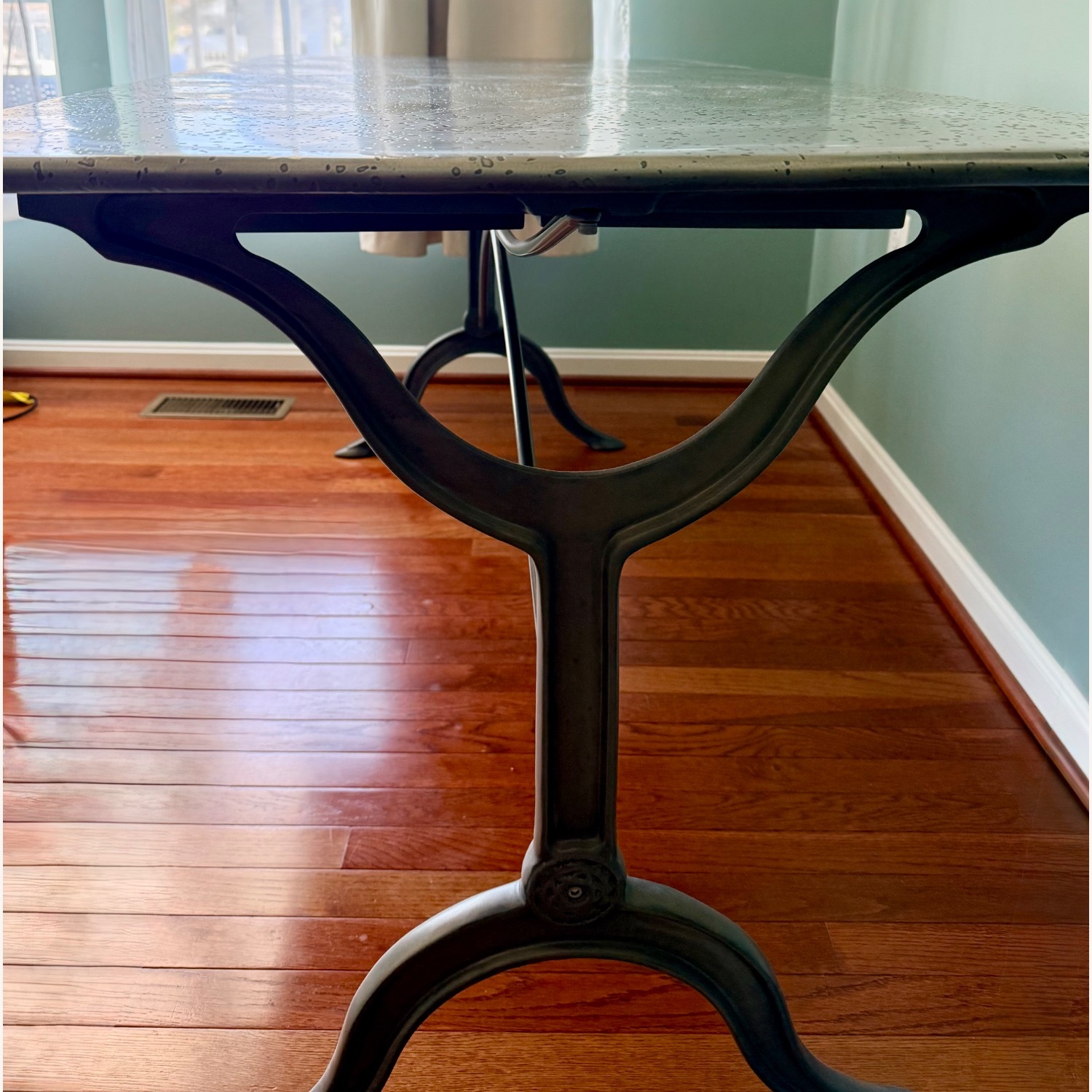 Restoration Hardware Metal Garment Factory Desk - image-2