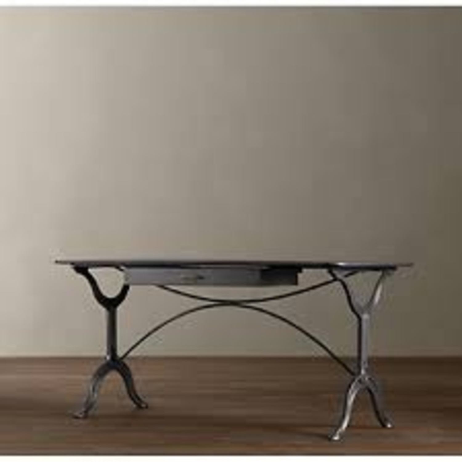 Restoration Hardware Metal Garment Factory Desk - image-5