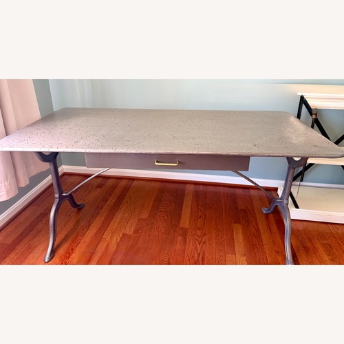 Used Restoration Hardware Metal Garment Factory Desk for sale on AptDeco