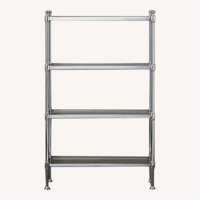 Restoration Hardware Glass Etagere