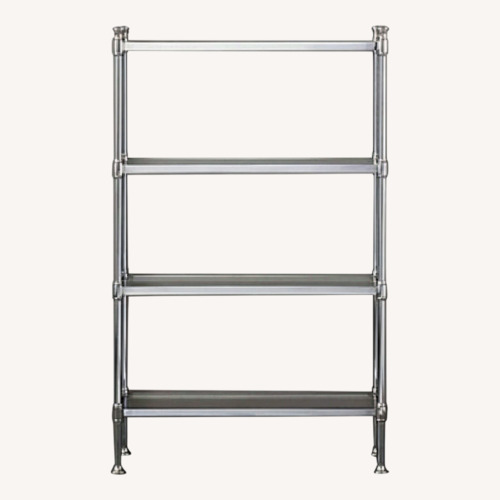 Used Restoration Hardware Glass Etagere for sale on AptDeco