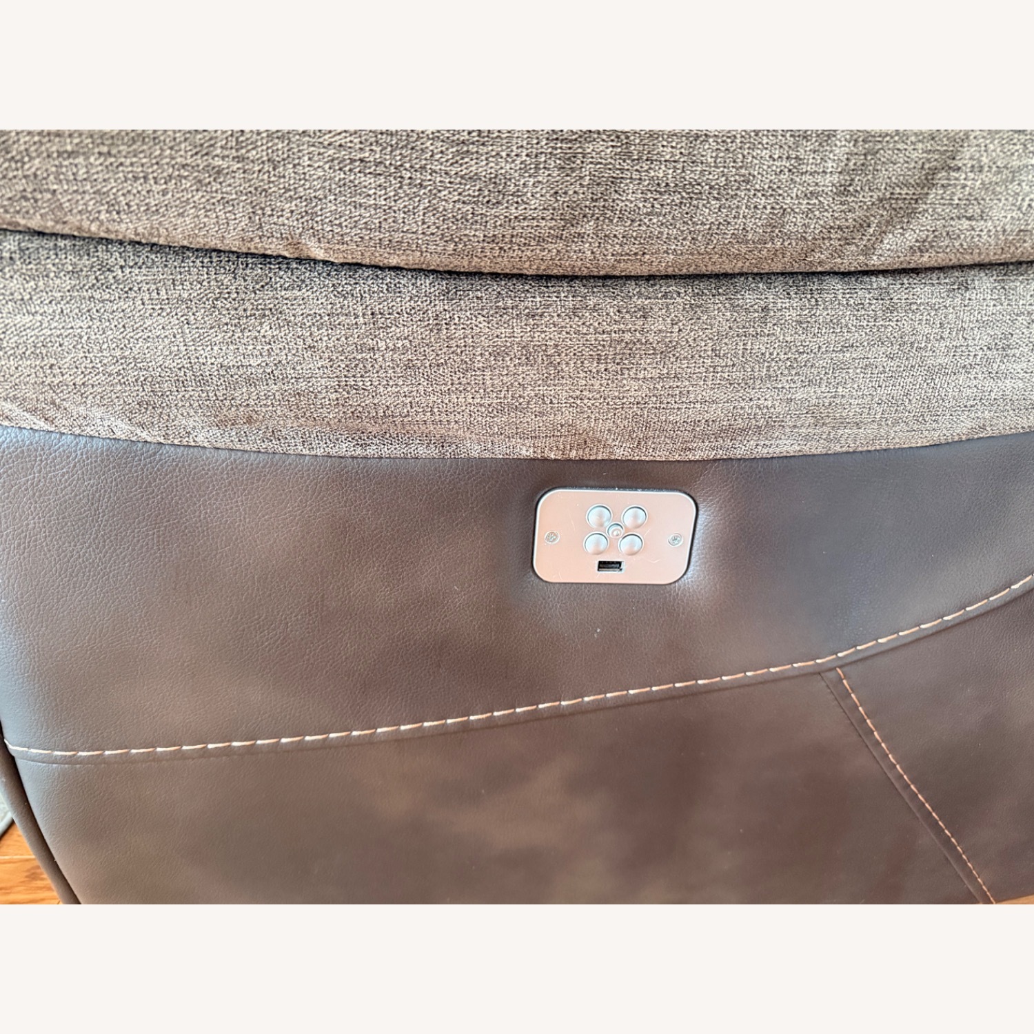 Dark Brown 3+ Seater Sofa - image-3