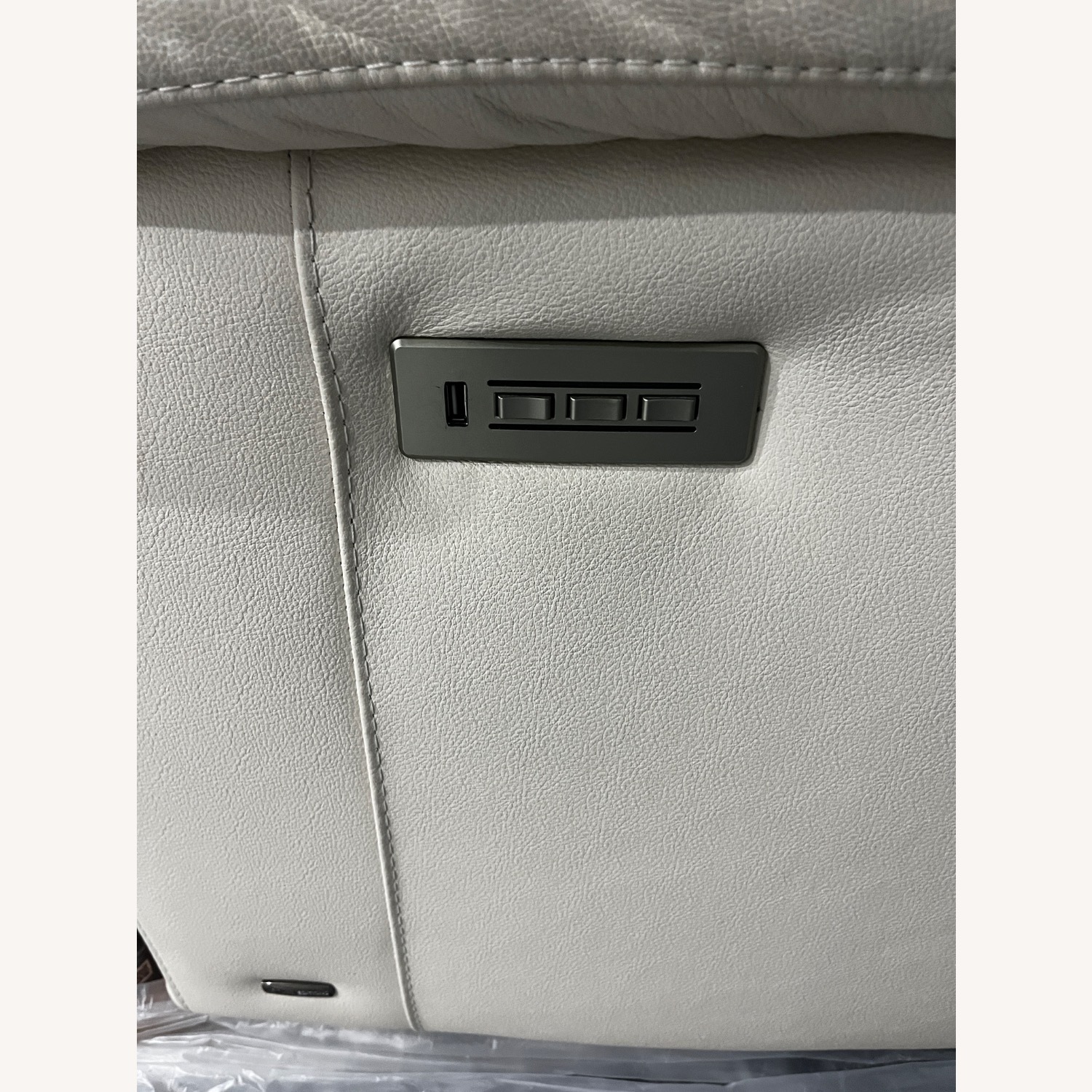 Natural Leather 3+ Piece Sectional - image-5