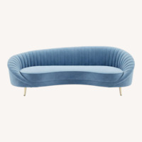 Curved Art Deco Sofa
