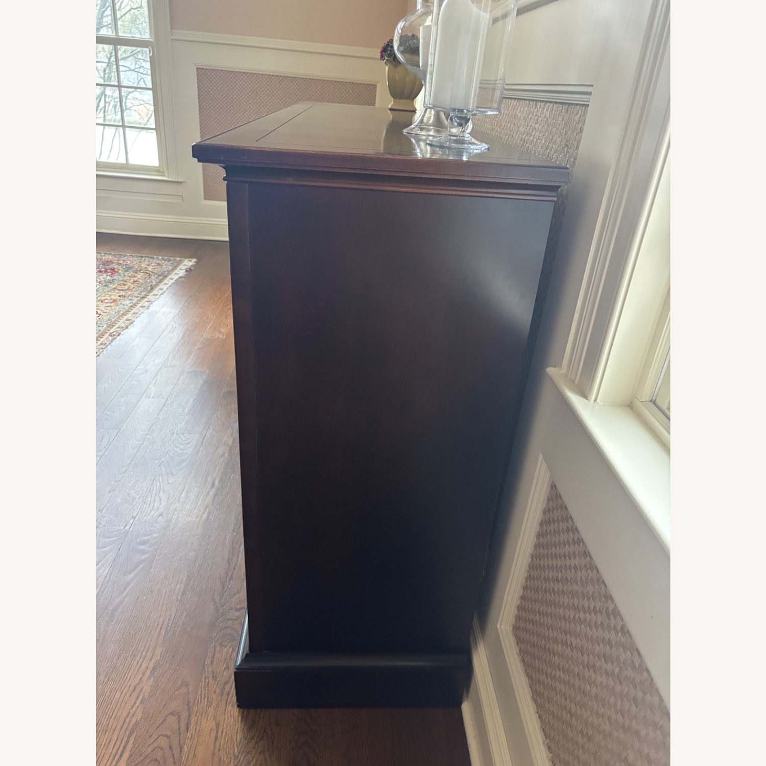 Stanley Furniture Dark Brown Wood Dresser - image-4