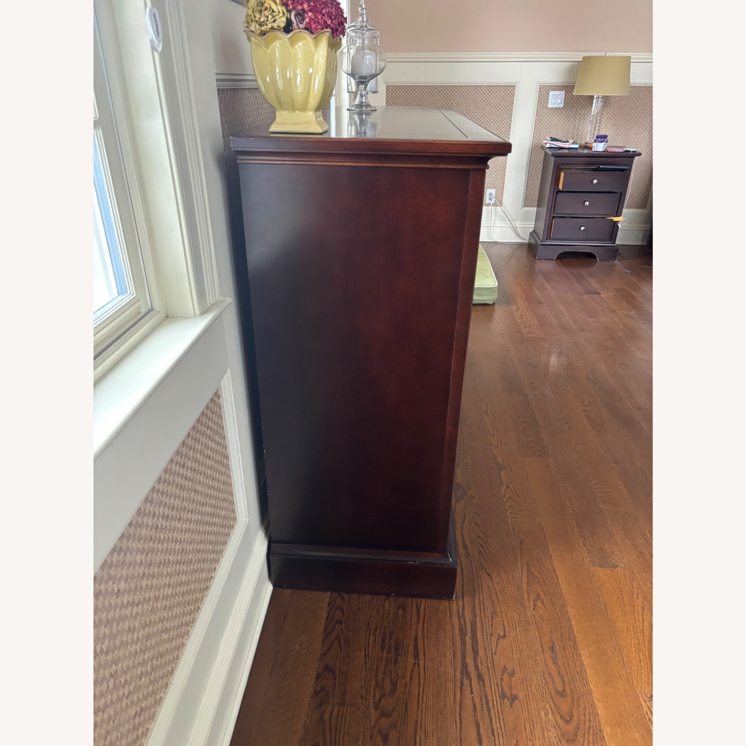 Stanley Furniture Dark Brown Wood Dresser - image-5