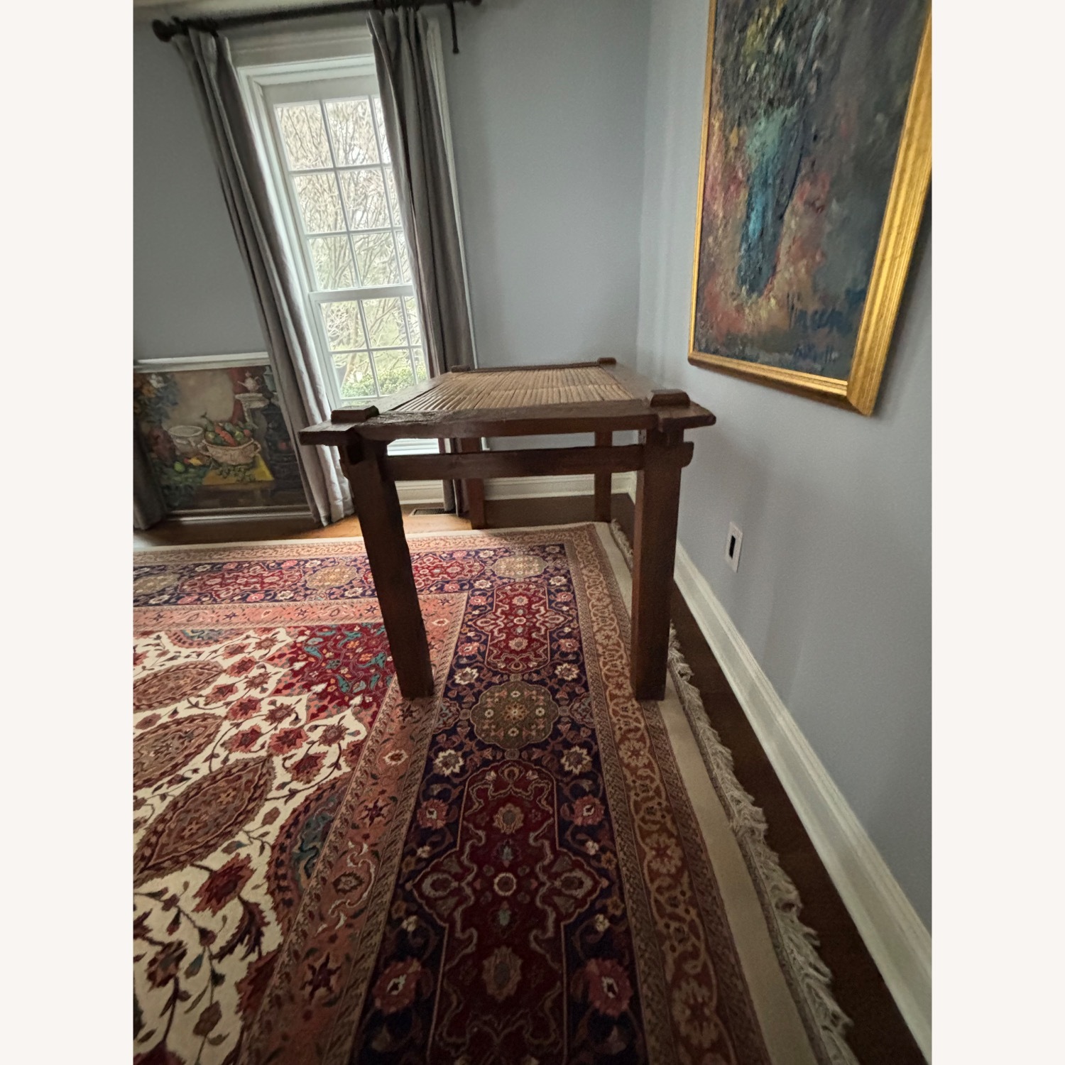 ABC Carpet and Home Dark Brown Wood Dining Table - image-4