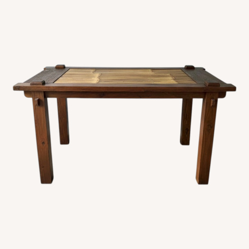 Used ABC Carpet and Home Dark Brown Wood Dining Table for sale on AptDeco